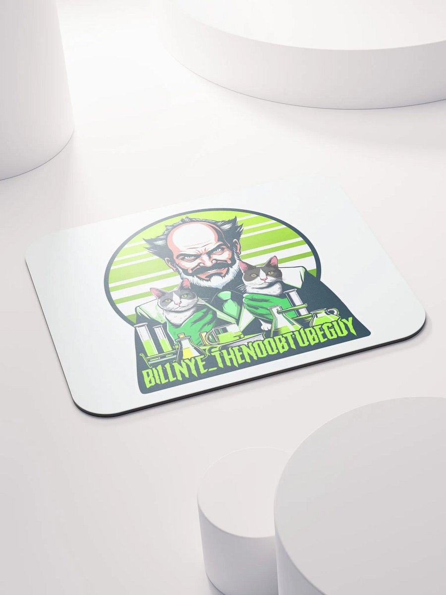 Bill Nye Cat Logo Mouse Pad product image (4)