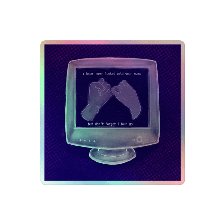 Internet Friend Sticker (SHINY!) product image (2)