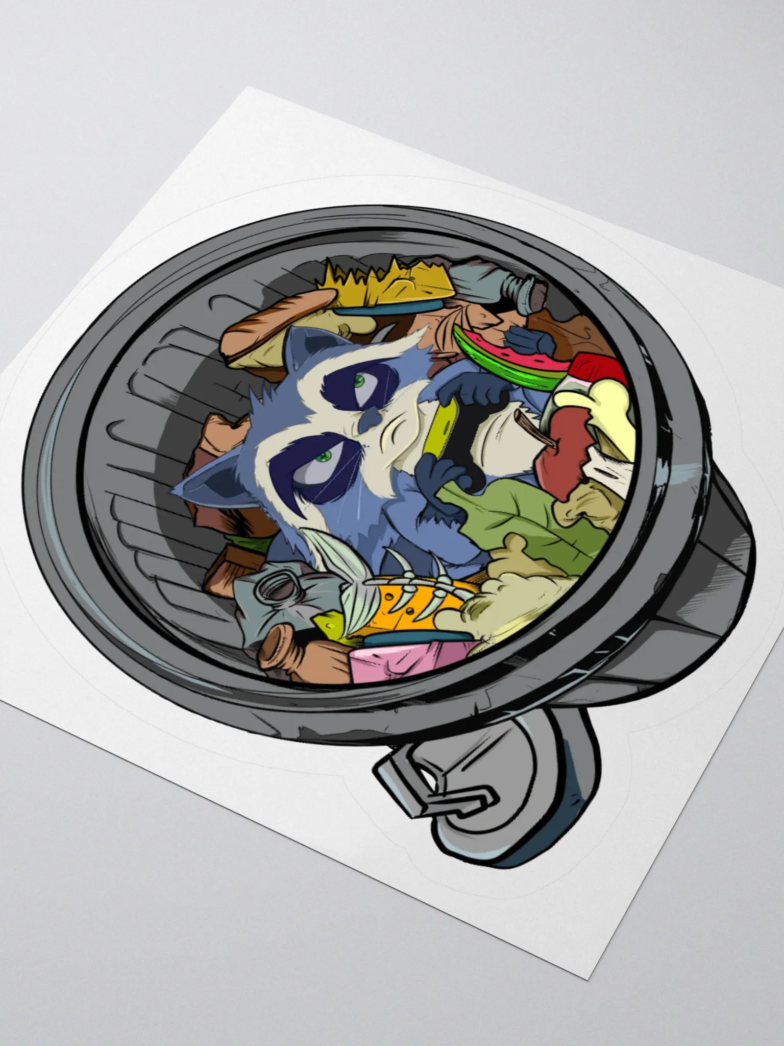 Trash Man Sticker product image (7)