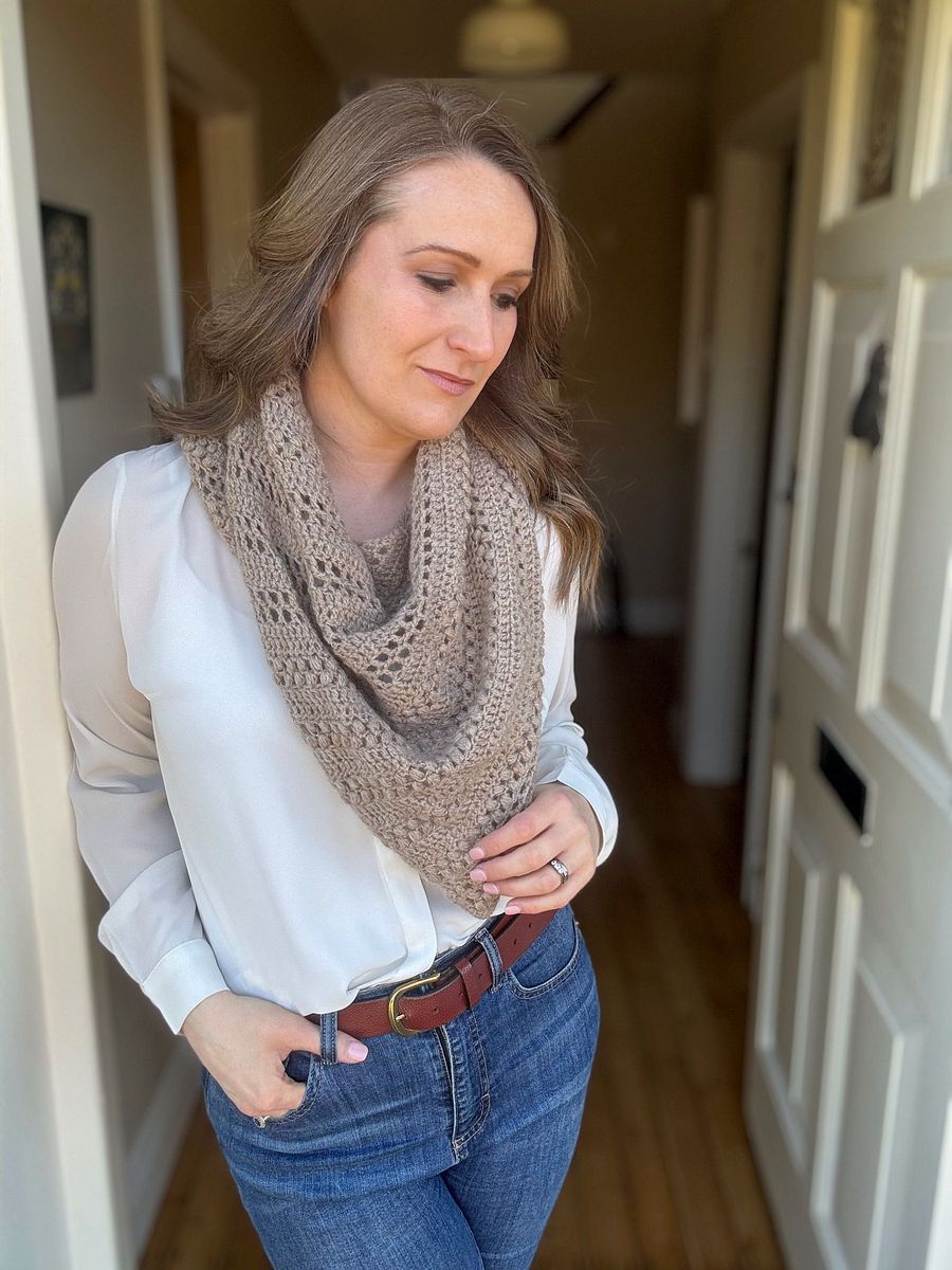 Richmond Crescent Shawl Crochet Pattern PDF product image (10)