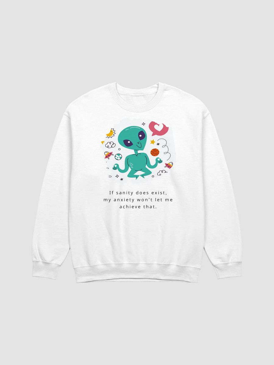 Anxiety against Sanity Crewneck Sweatshirt product image (2)