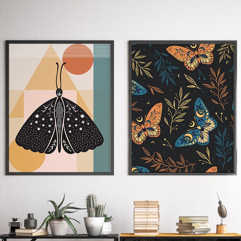 Celestial Witchy Gallery Wall Set of 8 DIGITAL Prints product image (5)