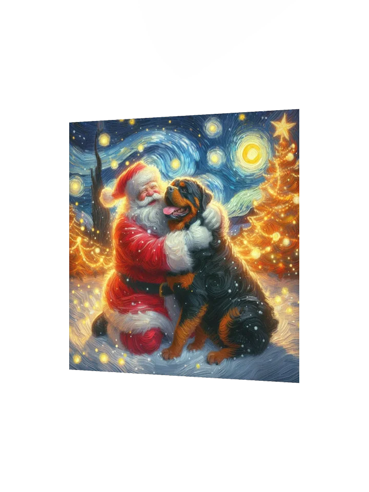 Rottweiler & Santa Poster product image (9)