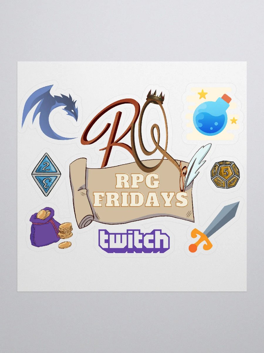 RPG Friday!- Sticker product image (1)