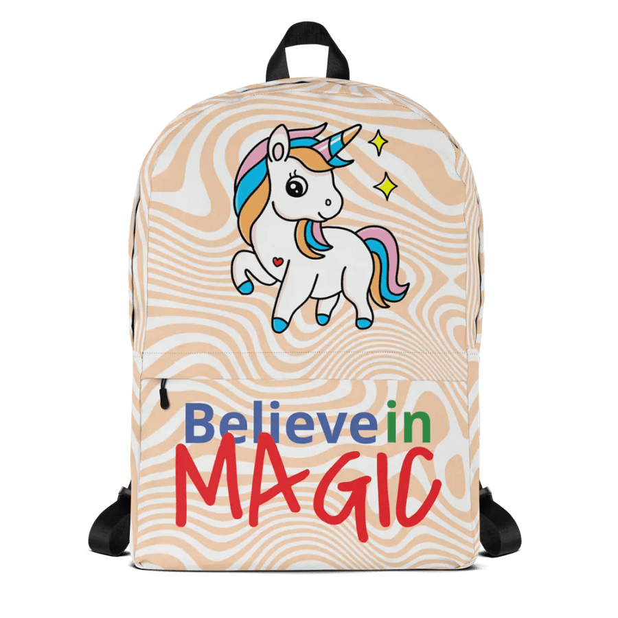 Magical Unicorn Dreams All-Over Print Backpack product image (1)