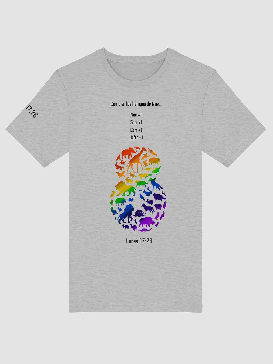 Playera "Como en los días de Noé" – El Remanente de Ocho product image (15)