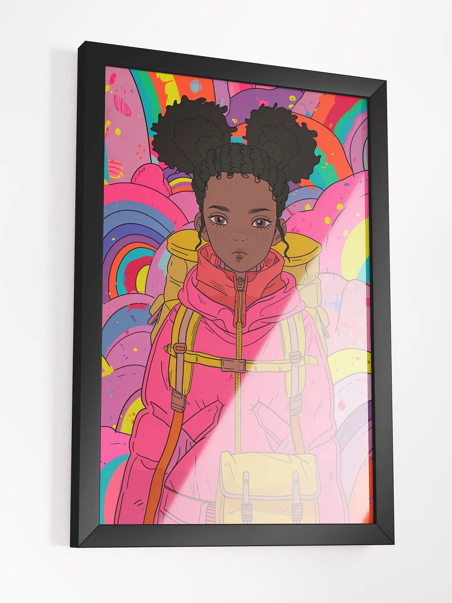 Color Pop Cool: Urban Teen Vibes Pop Art Framed Poster product image (3)