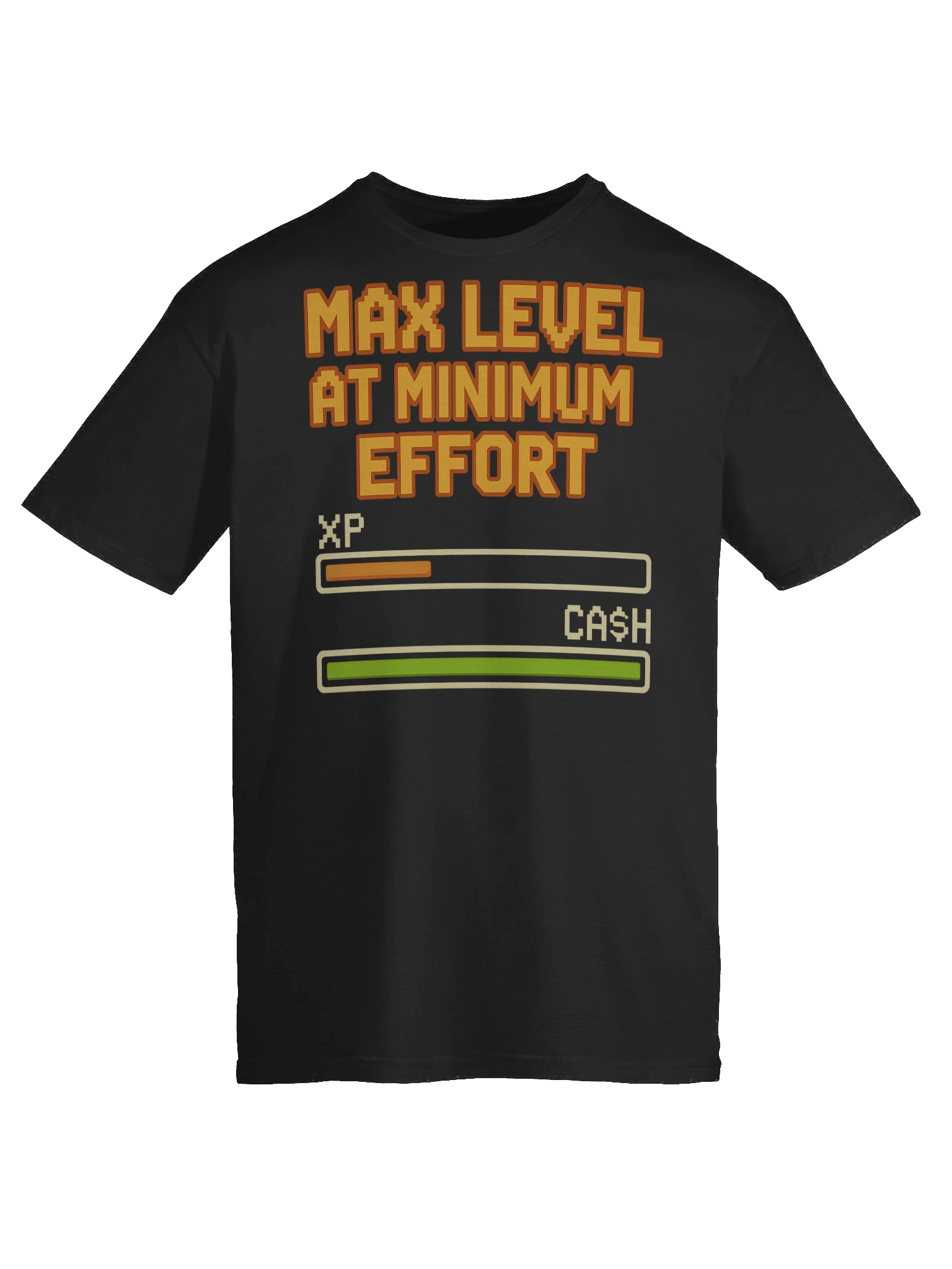 Max Level, Minimum Effort – Gamer Hustle Tee product image (9)