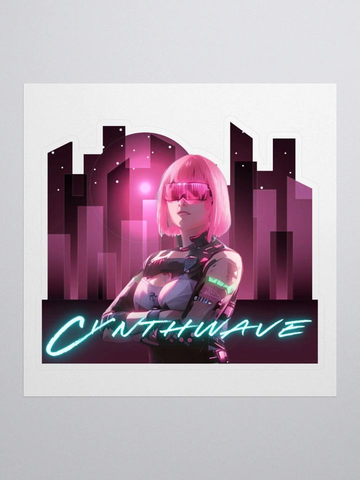 Cynthwave Sticker product image (1)