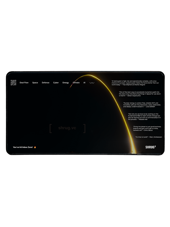 Shrug Deep Tech Mat product image (1)