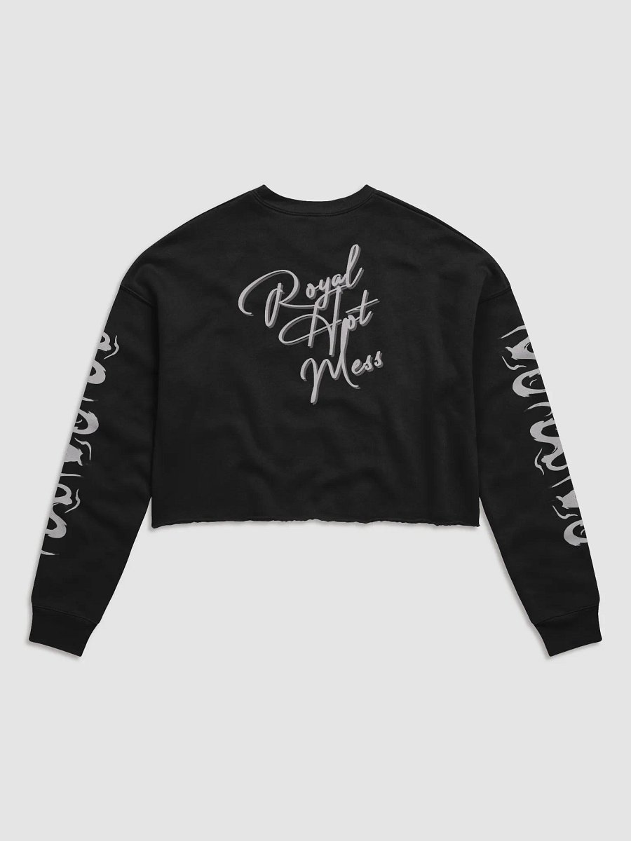 Royal Hot Mess Crop Sweatshirt! product image (6)