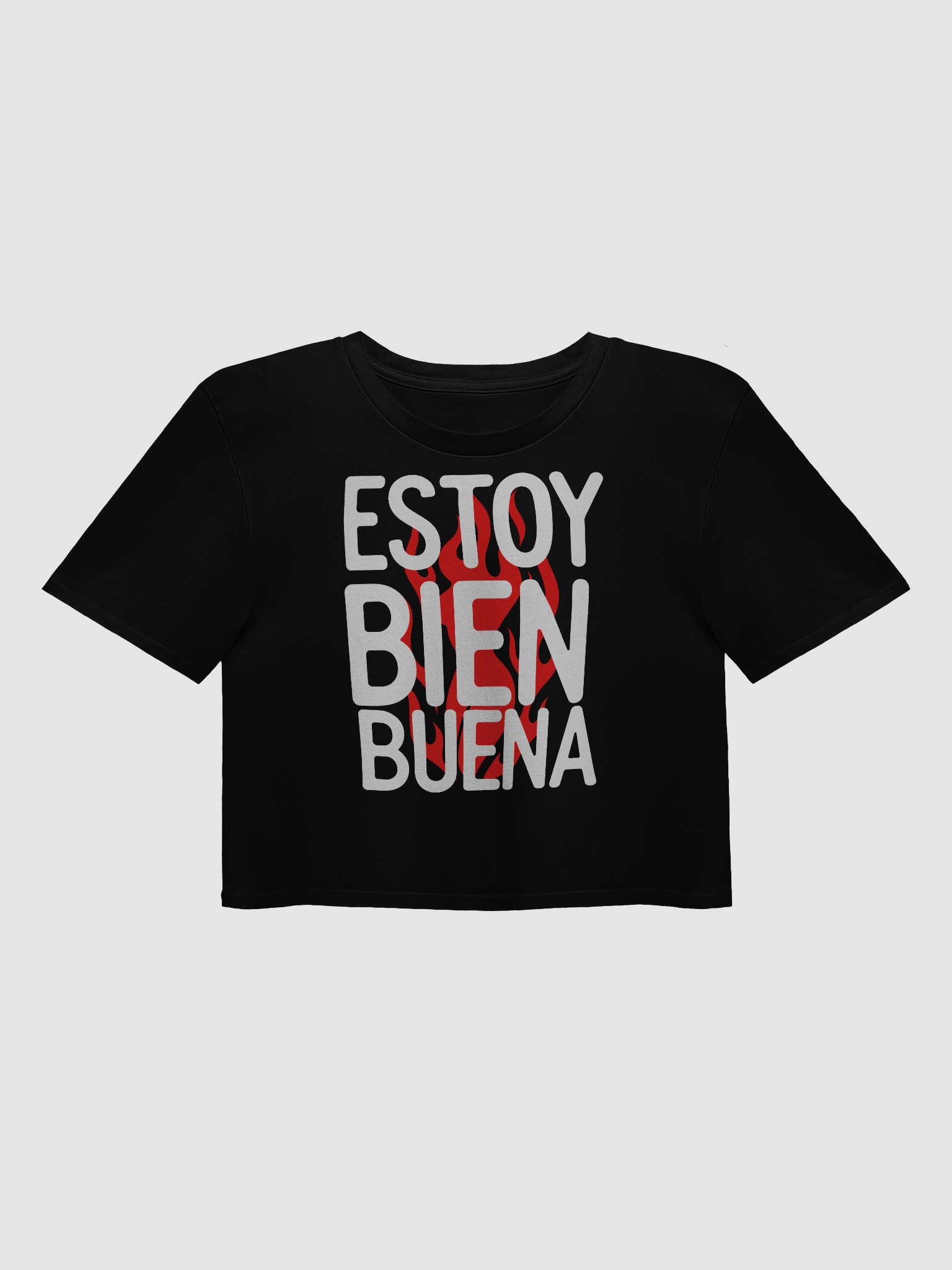 🔥 Crop Top “Estoy Bien Buena” – Fit Atrevido, Energía Total product image (3)
