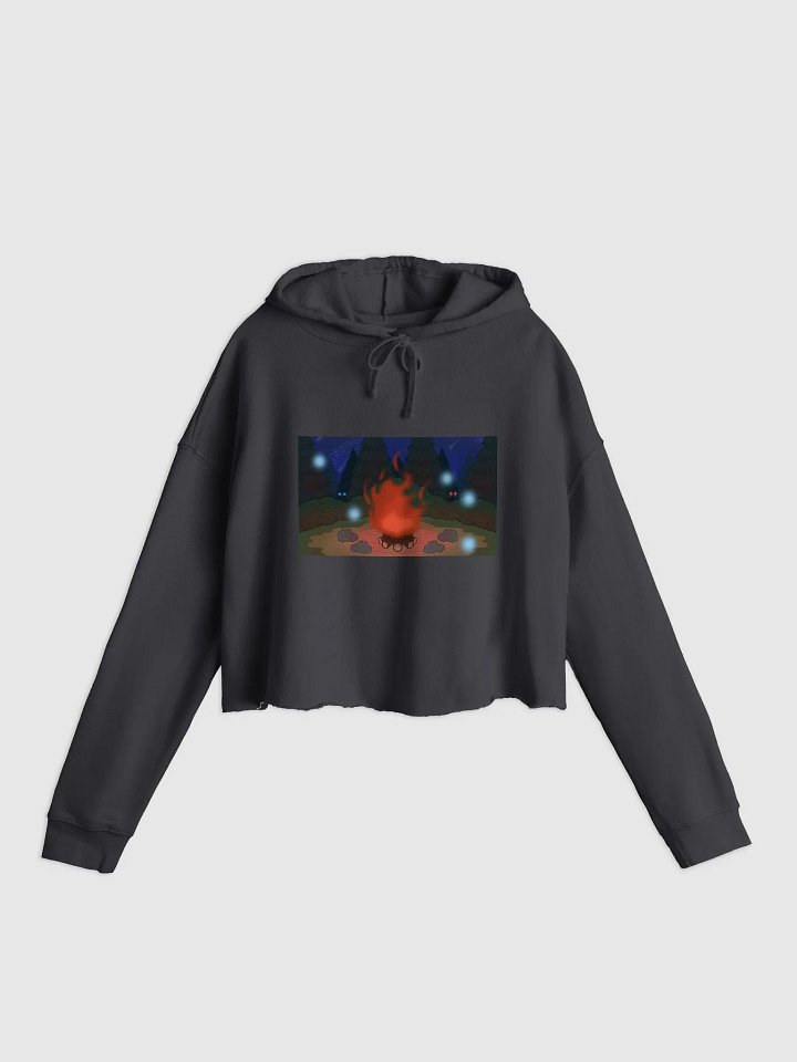 Women’s Lightweight Cropped Hoodie - Cryptid Summoning Circle - Full product image (1)