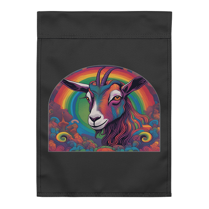 Psychedelic Goat Dream Garden Flag product image (2)