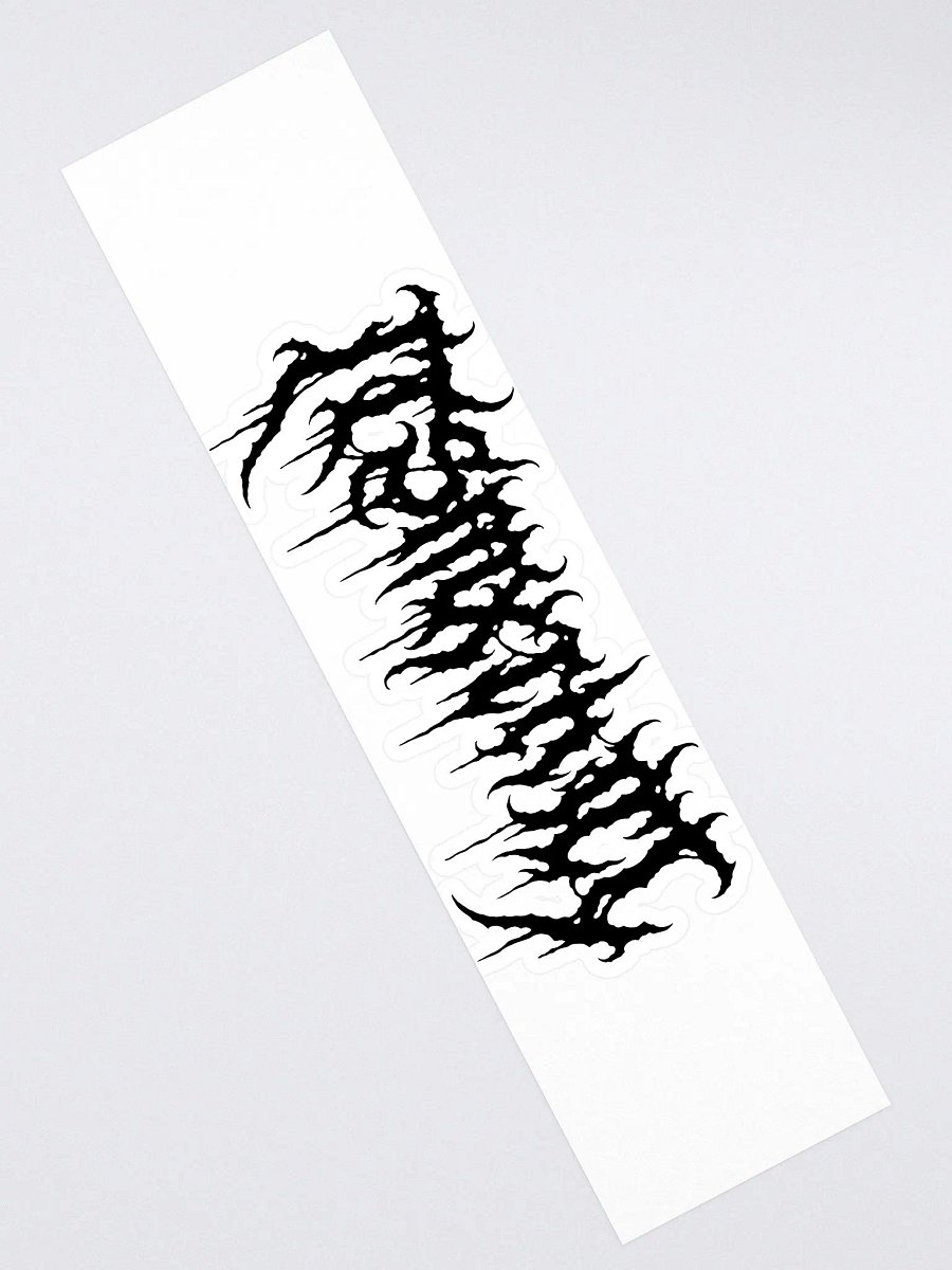 Brutal Logo Kiss Cut Sticker product image (3)