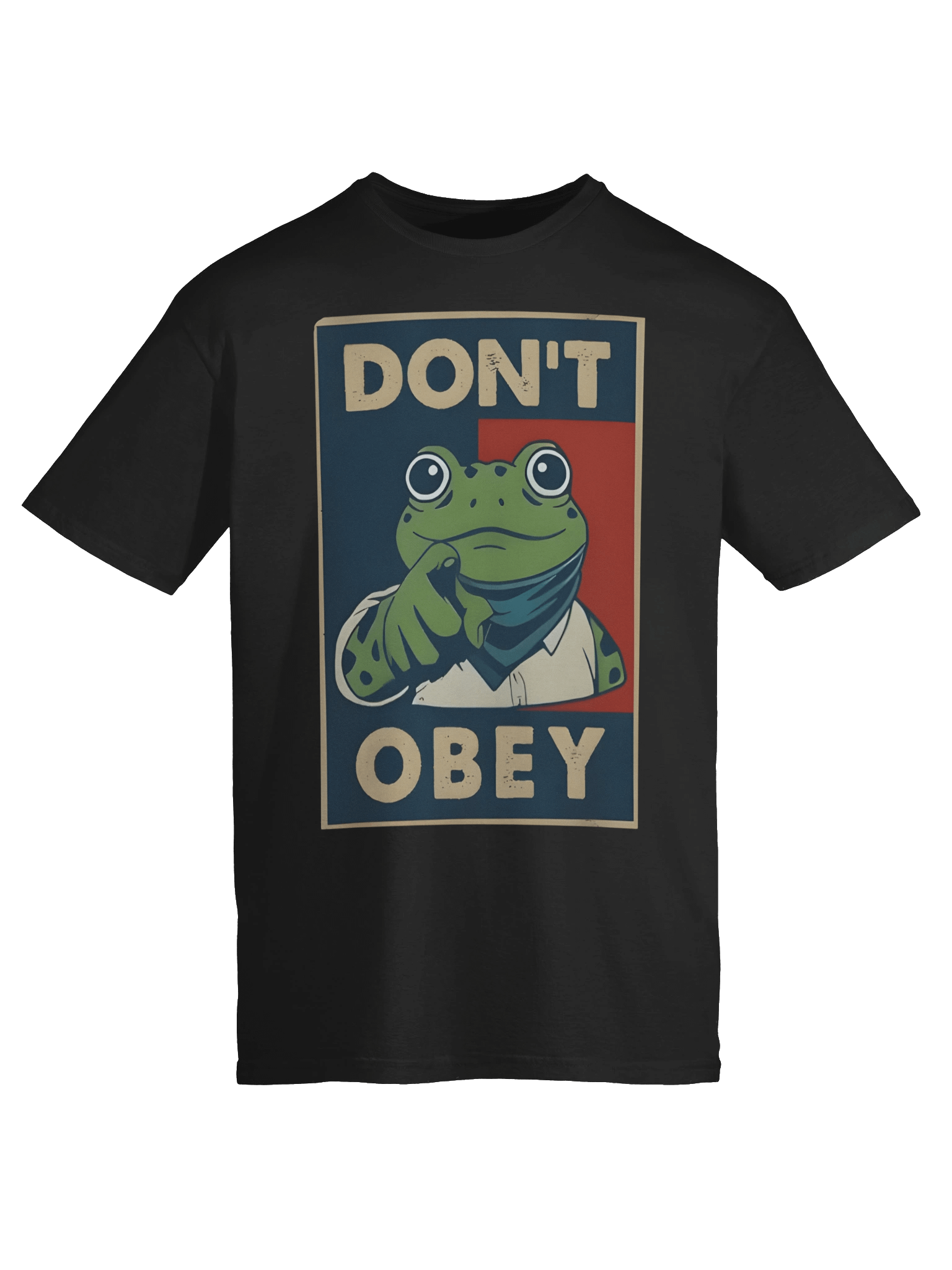 Don’t Obey Frog T-Shirt product image (6)