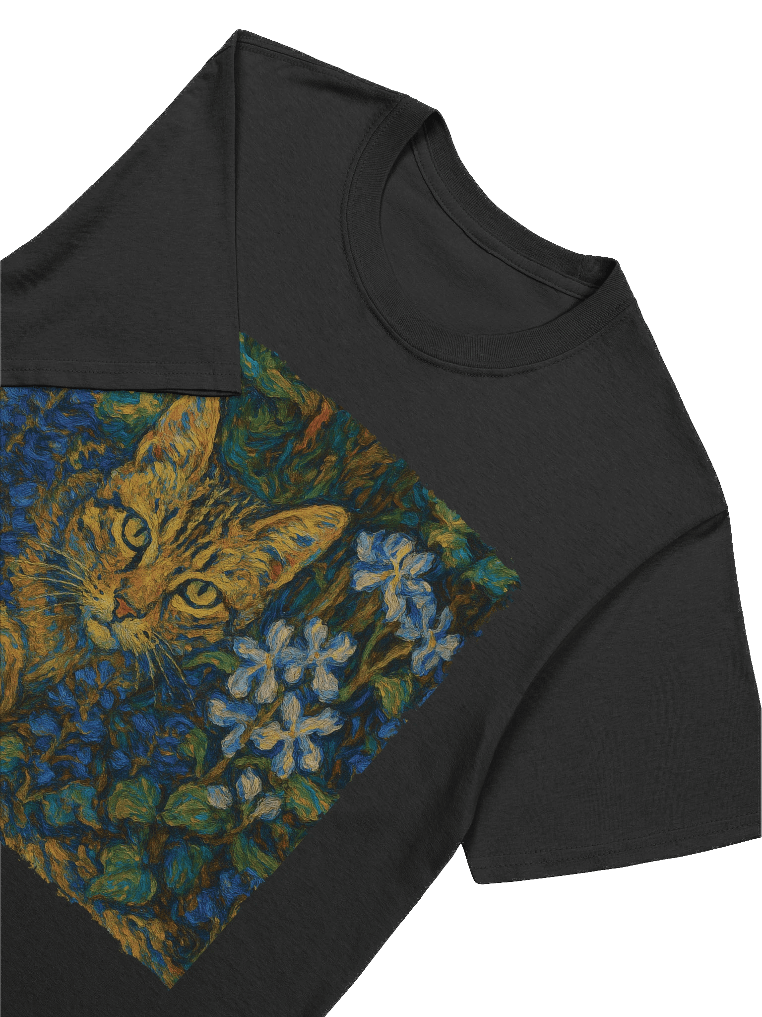 Feline Among Flowers T-Shirt product image (43)