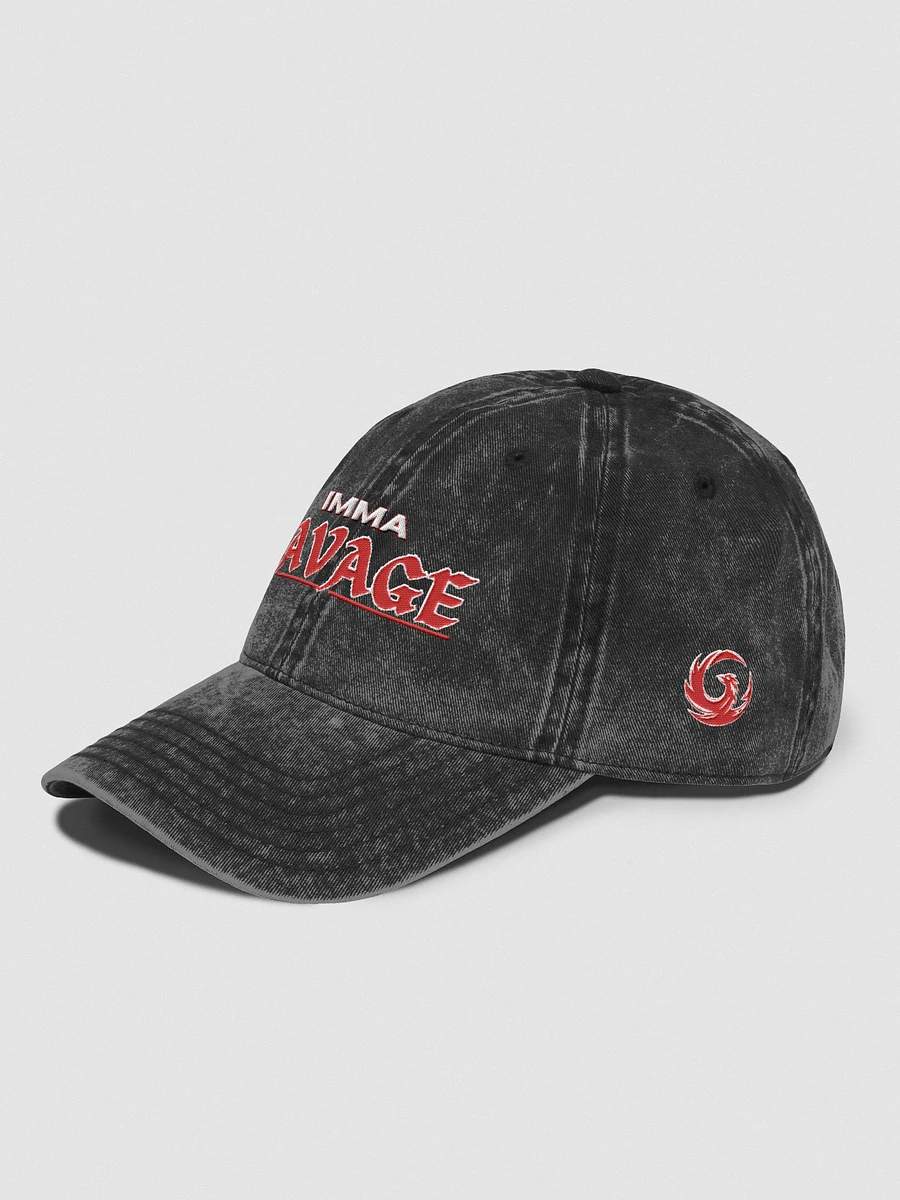 Imma Savage Demin Dad Hat product image (9)