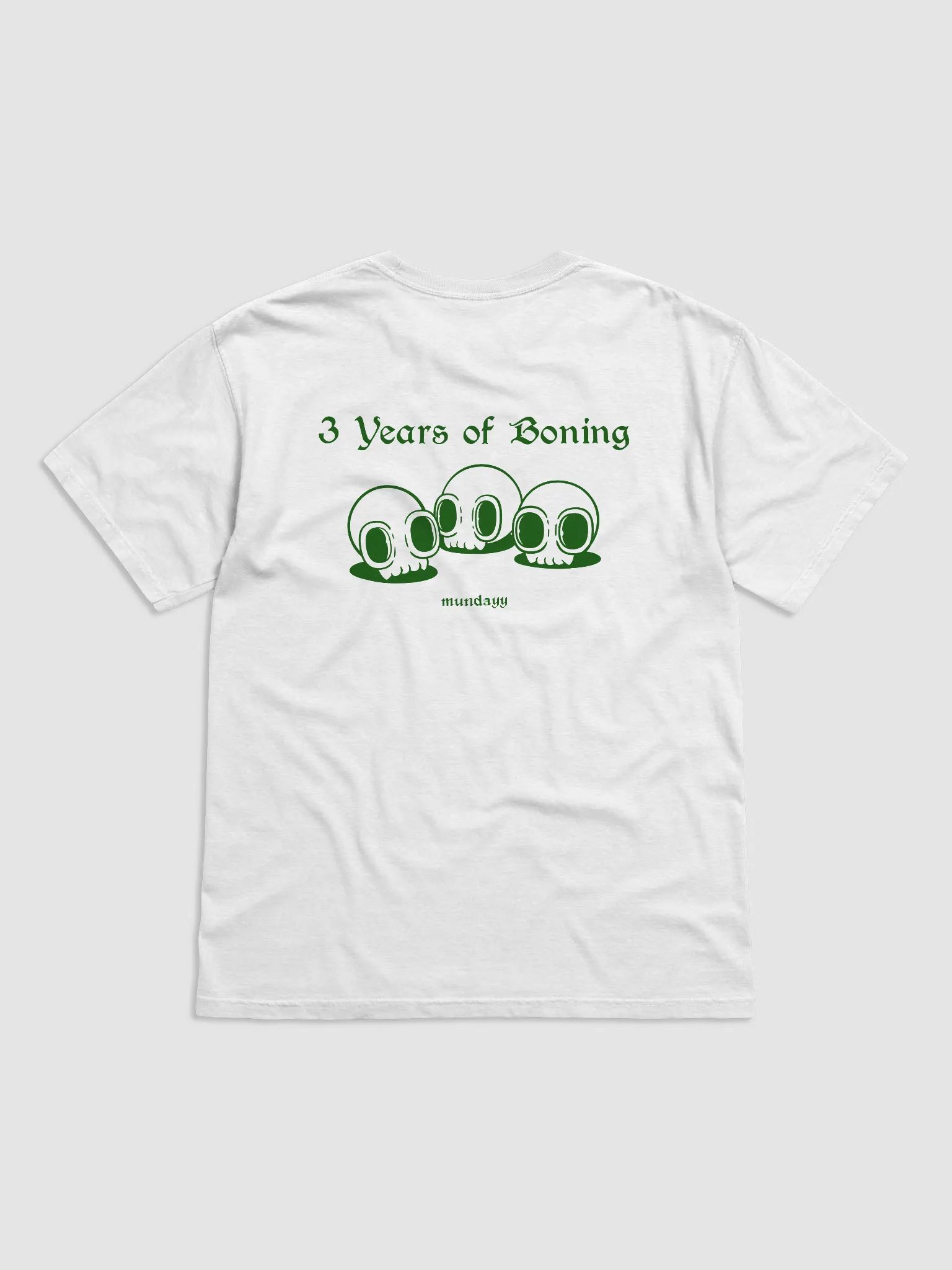 3 year anniversary shirt product image (2)