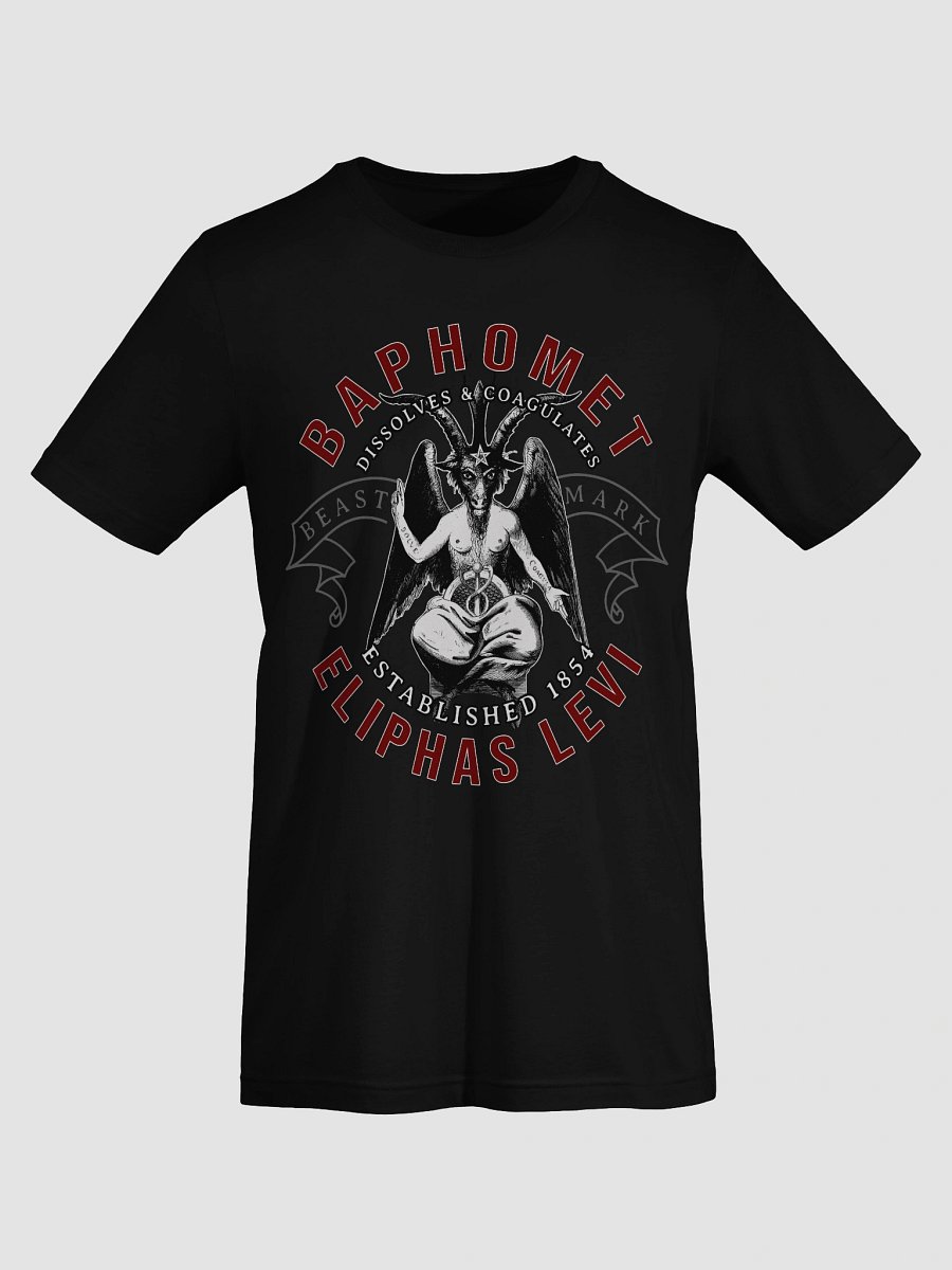 Baphomet Retro Unisex Short Sleeve Tee product image (7)