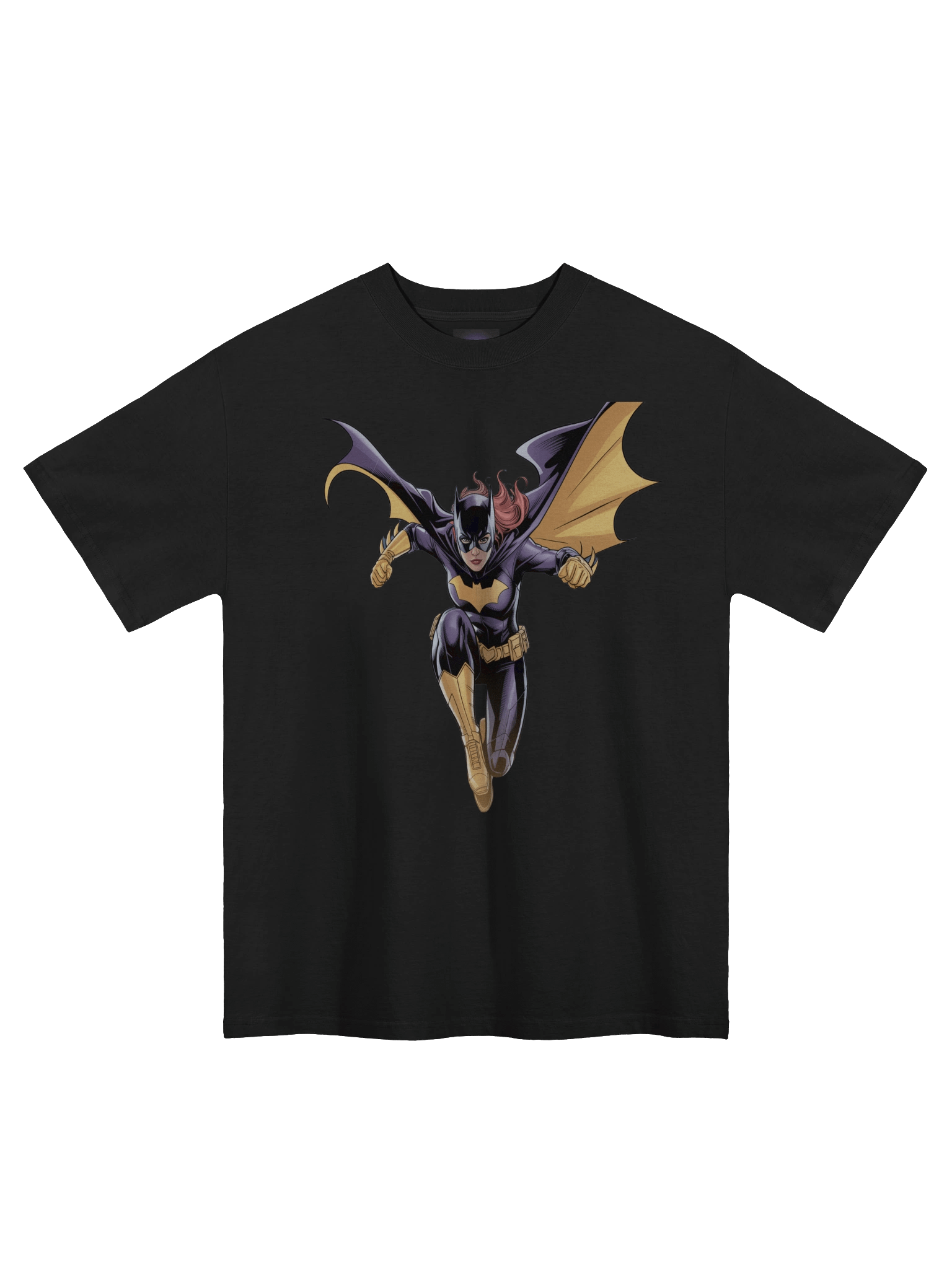Batgirl Soaring Sentinel Oversized Faded T-Shirt product image (3)