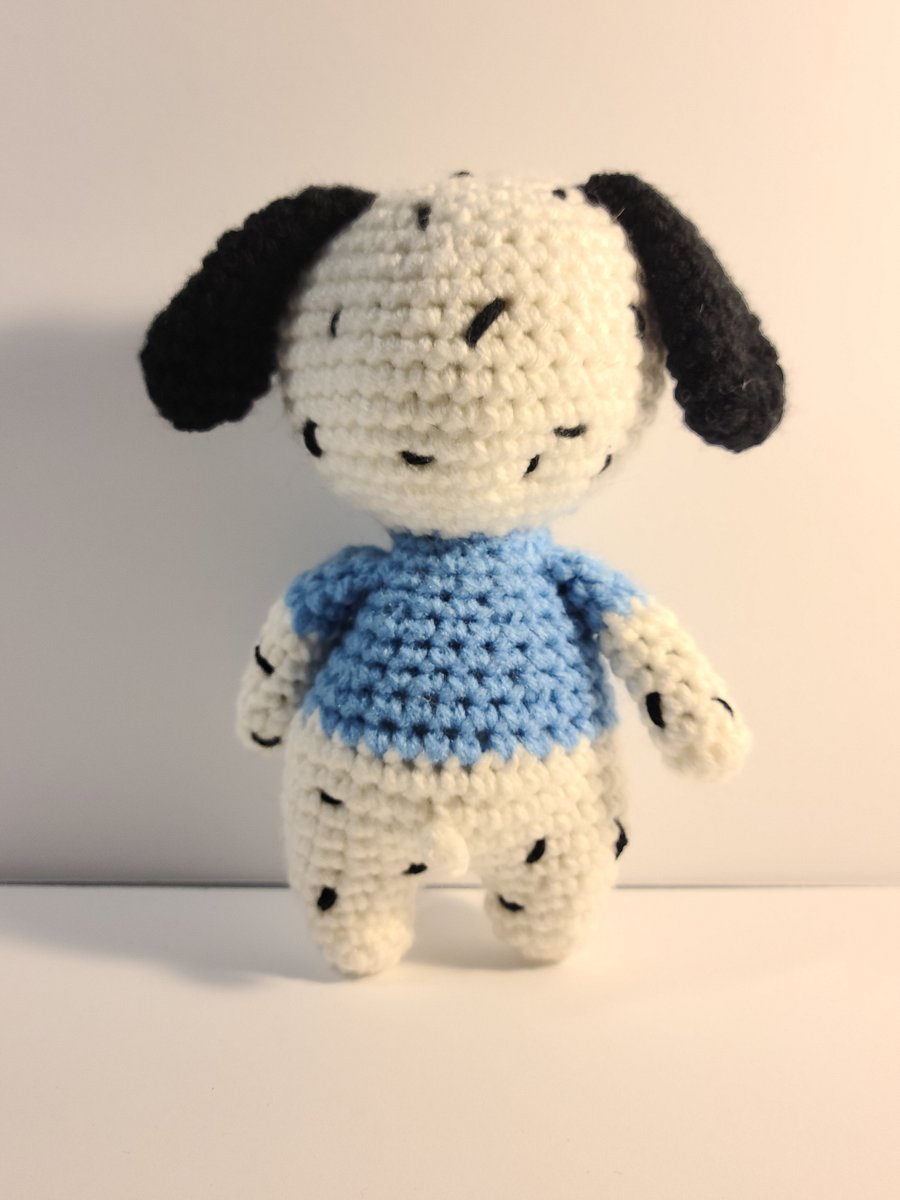 Handmade Amigurumi Dalmation Stuffed Animal product image (4)