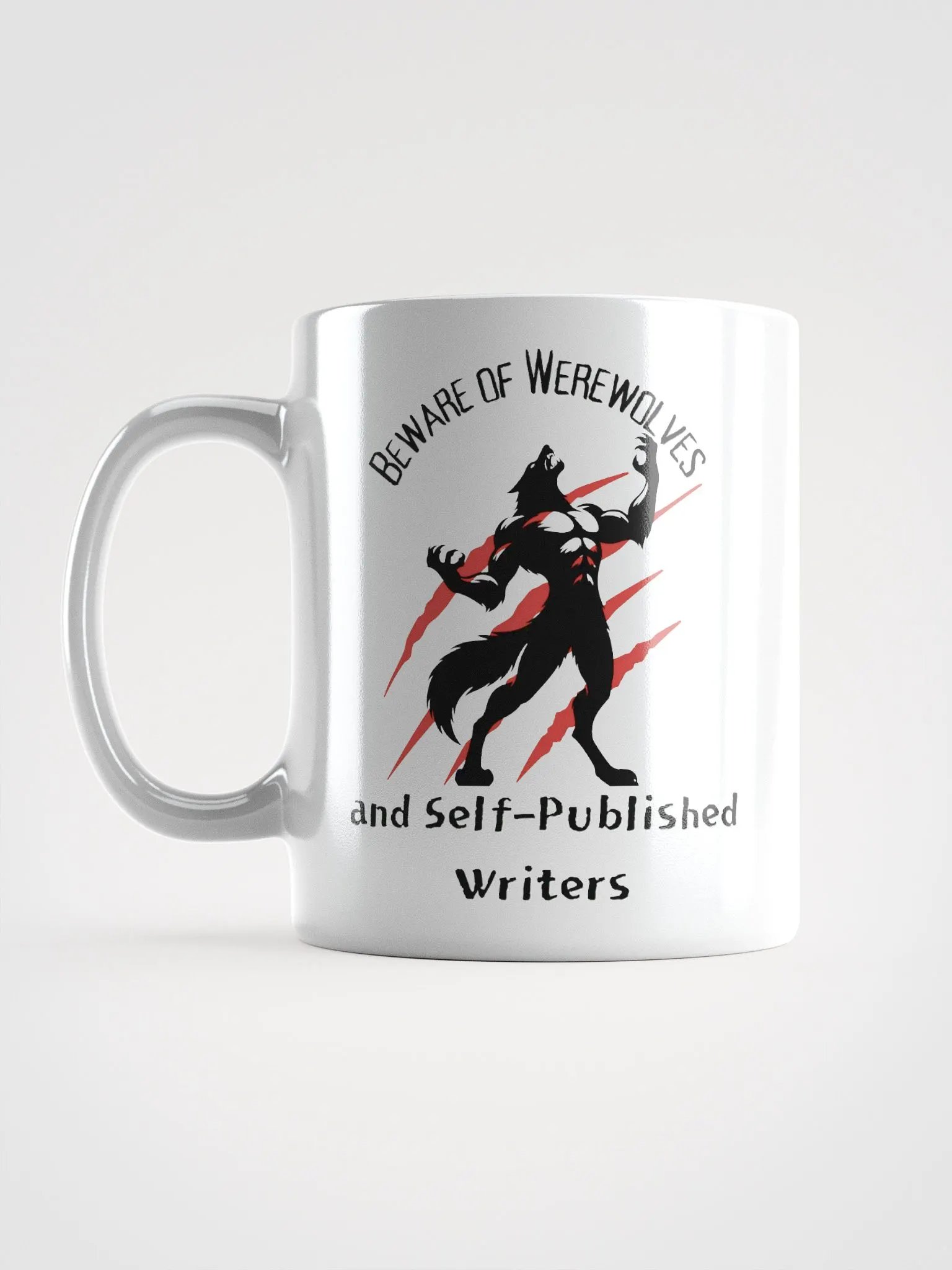 Beware of Werewolves and Self-Published Writers - Double-Sided Mug product image (6)
