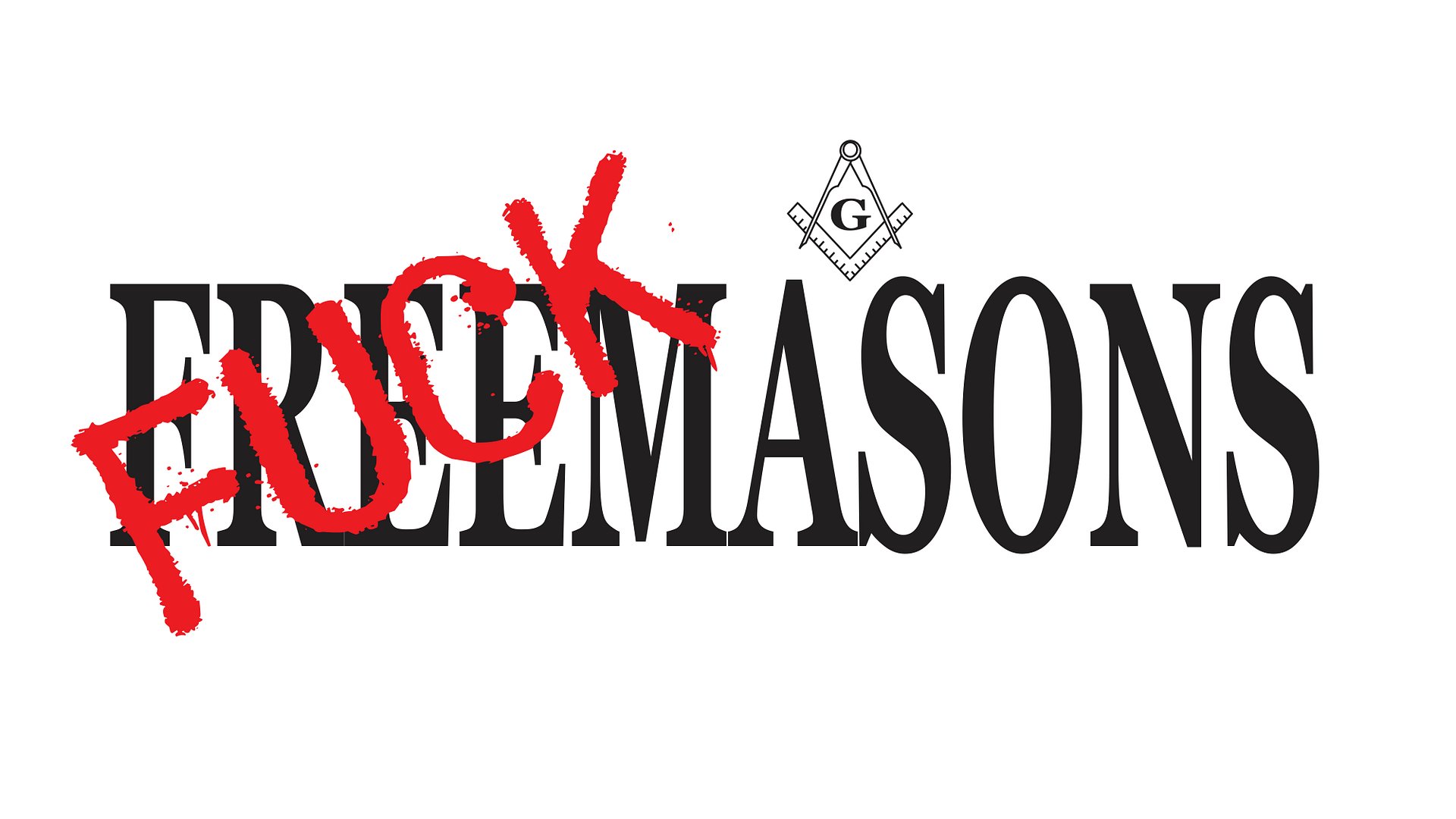 Fuck Masons - Large - Wallpaper product image (1)
