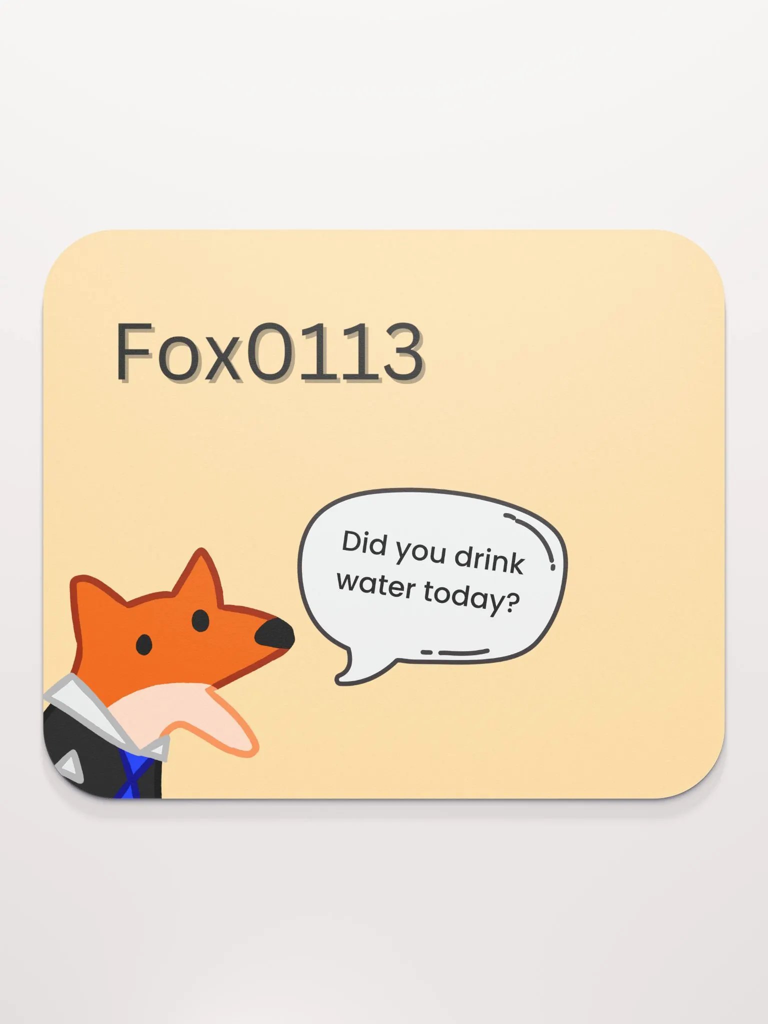 Fox0113 Logo Reminder Mouse Pad product image (2)