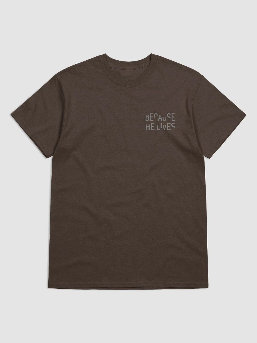 Because He Lives T-shirt product image (1)