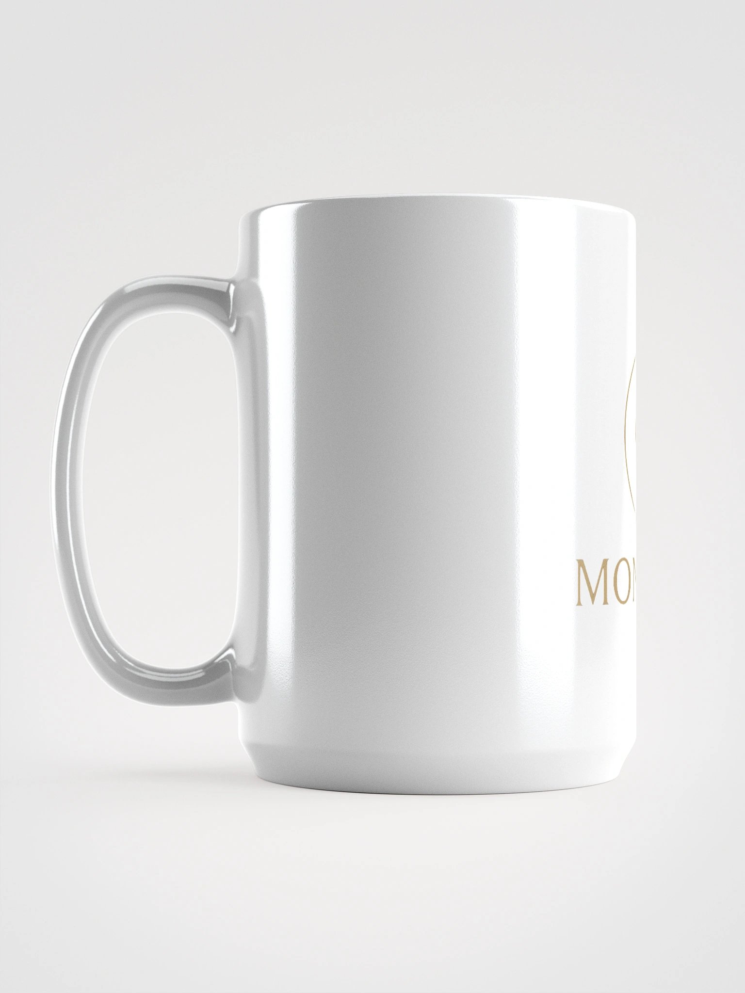 Monture Emblem White Glossy Mug product image (6)