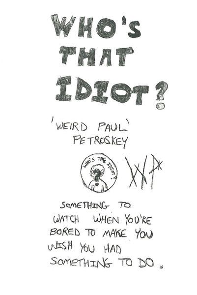 Who's That Idiot? DVD product image (1)