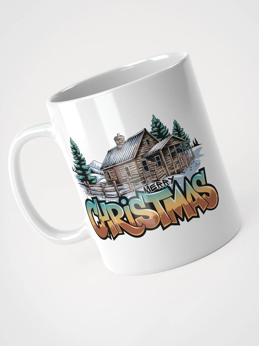 Western Christmas Graffiti Art: Urban Holiday Design with Rustic Charm product image (9)