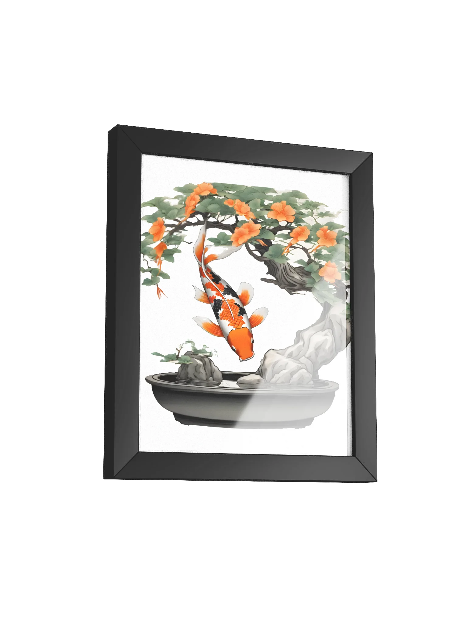 Tranquil Koi Fish Framed Art Print product image (12)