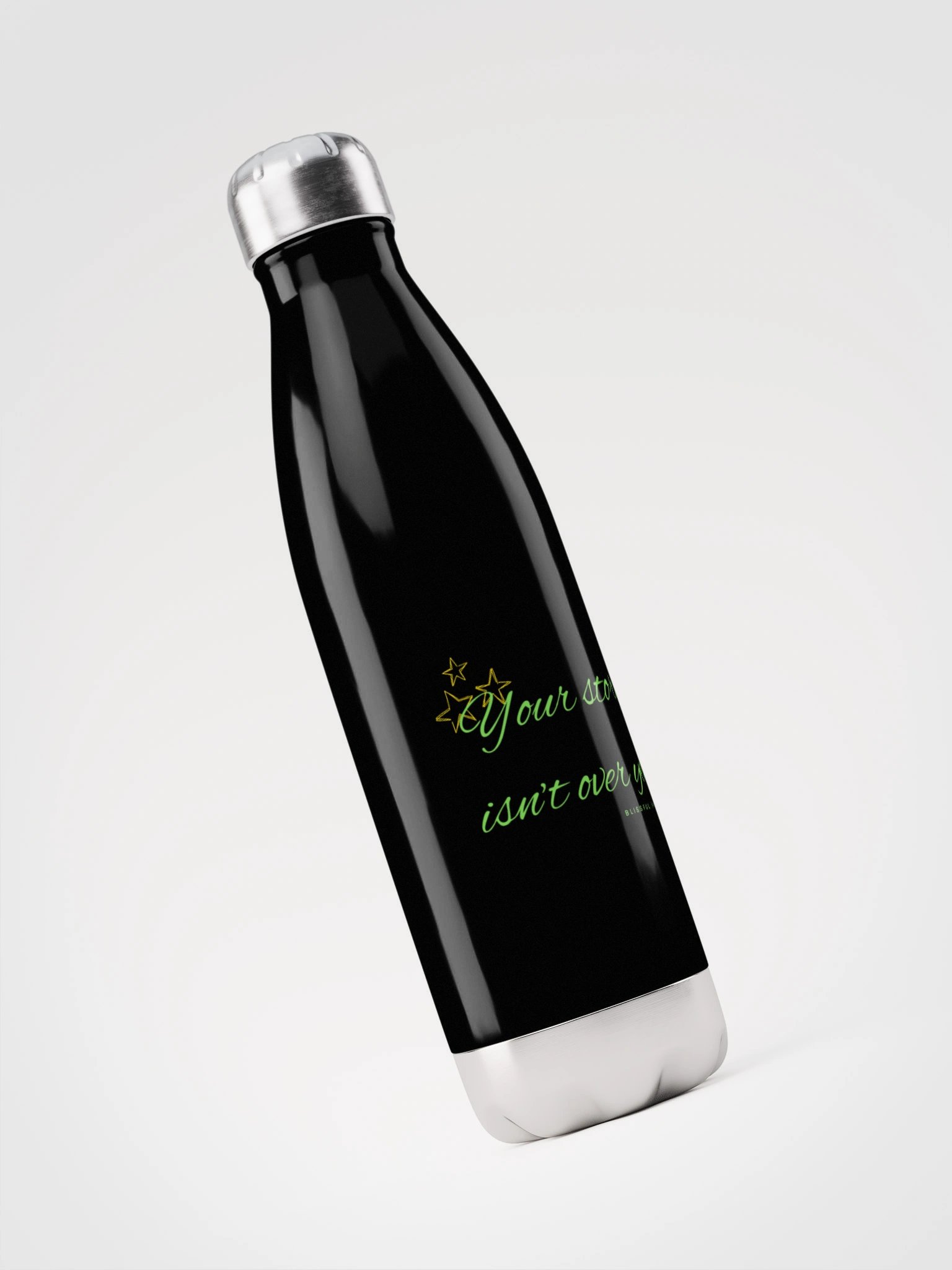 "Your Story isn't Over Yet." Stainless Steel Water Bottle product image (5)