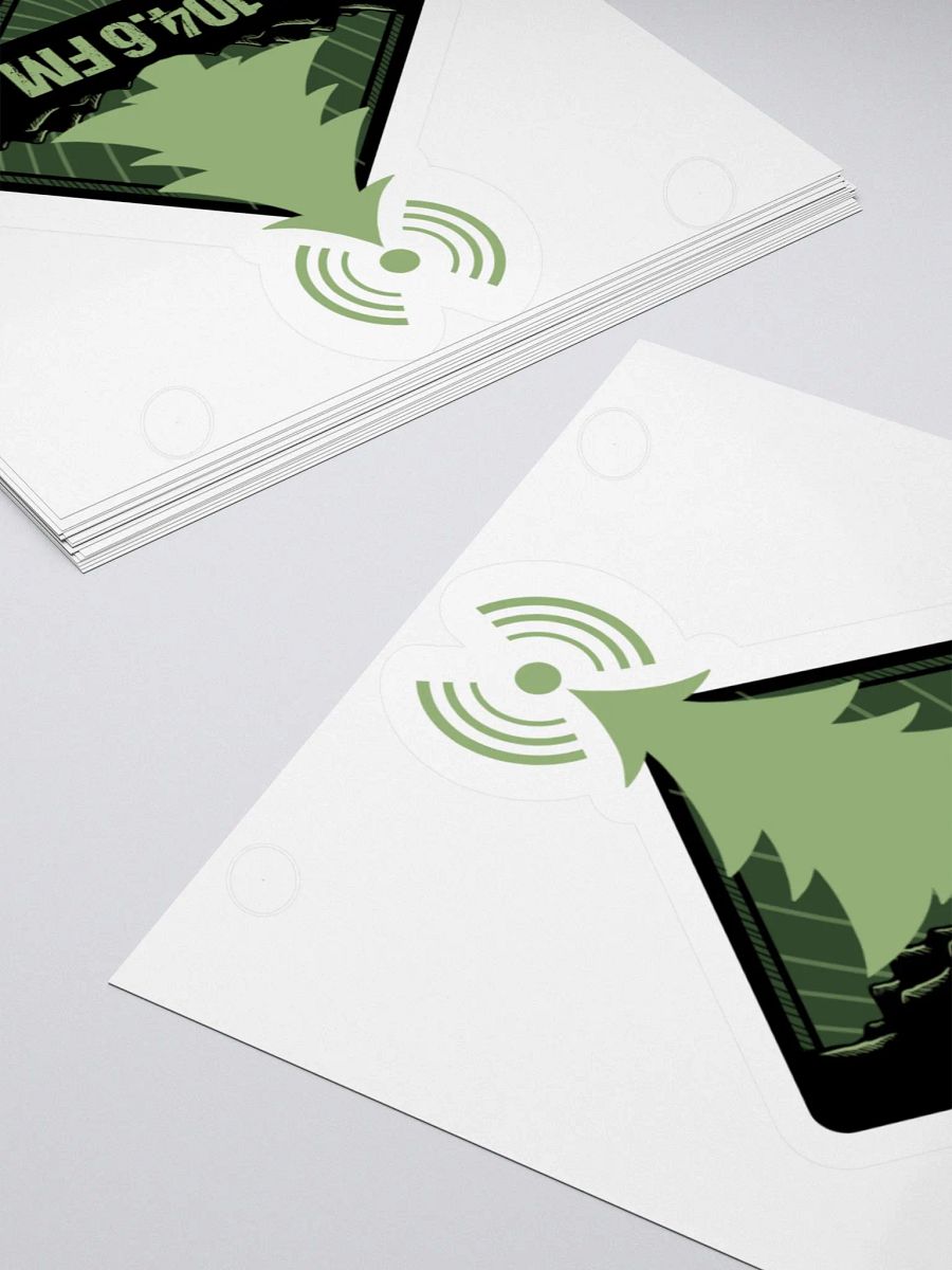 104.6 FM Kisscut Sticker product image (7)