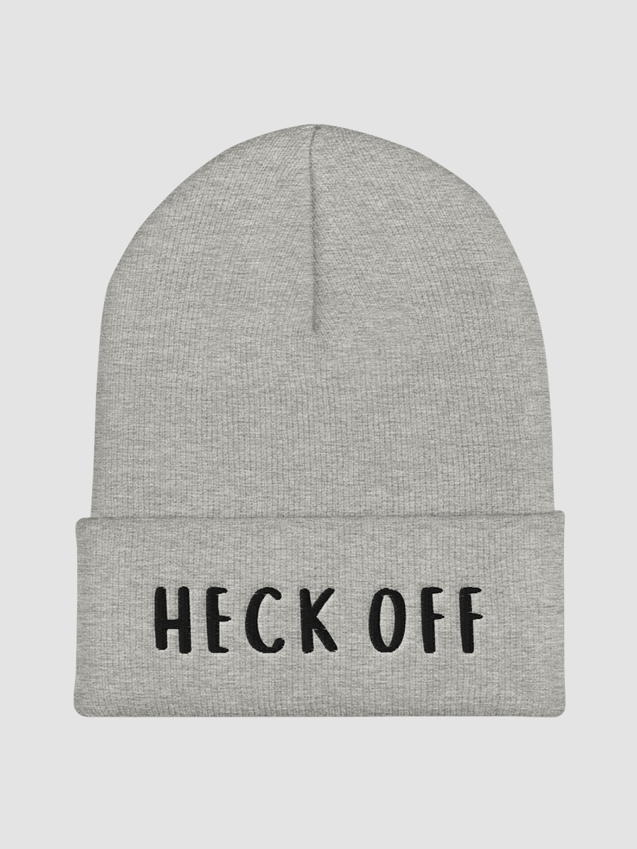 heck off beanie - dark product image (1)