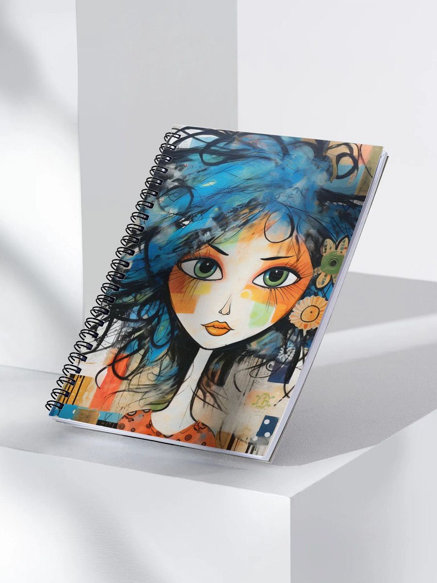 Pansy Paintwell Spiral Notebook product image (3)