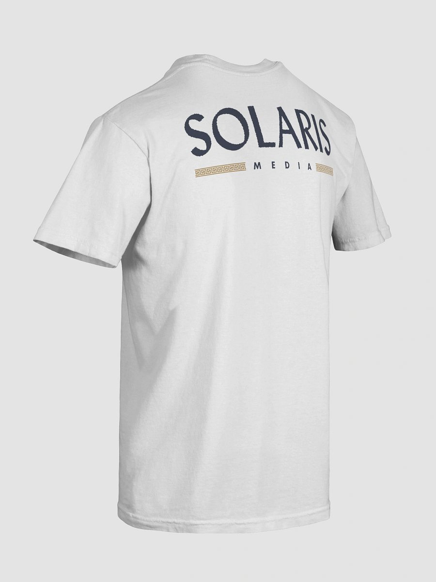 Solaris Logo + Back Print Tee (Light Variant) product image (8)