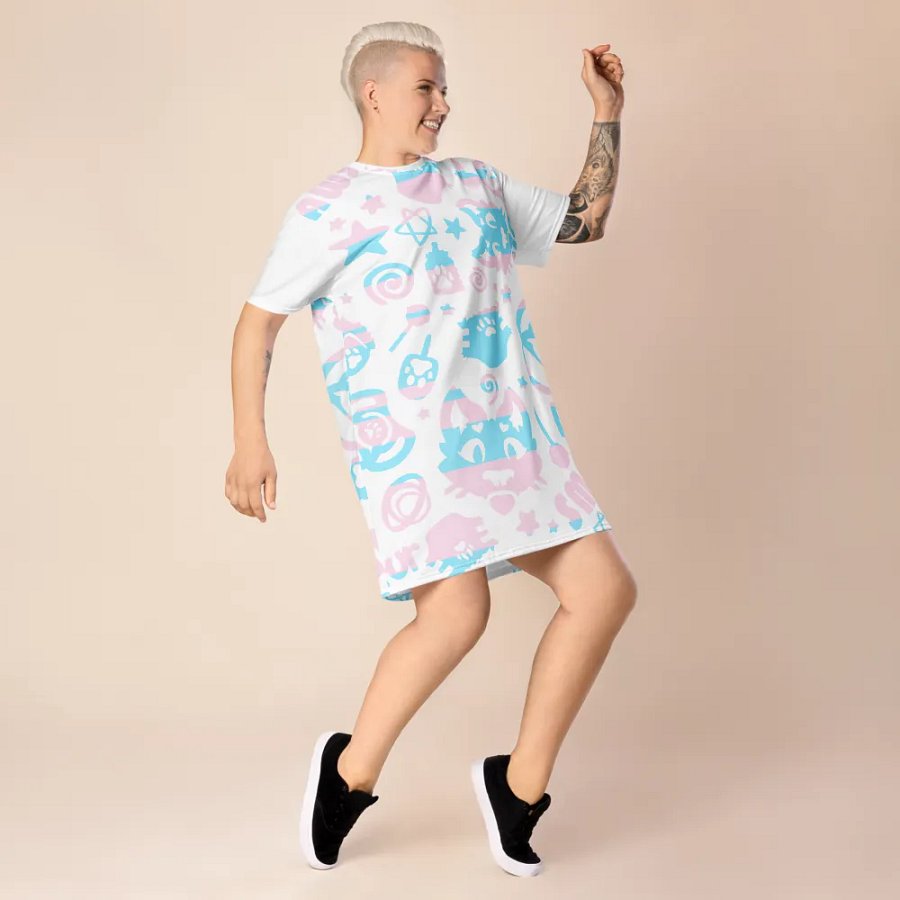 Lil-T Long Oversize T-shirt dress product image (5)