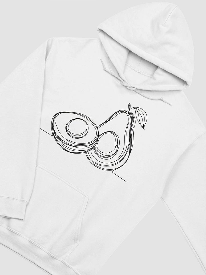Avocado Line Art Unisex Hoodie product image (22)