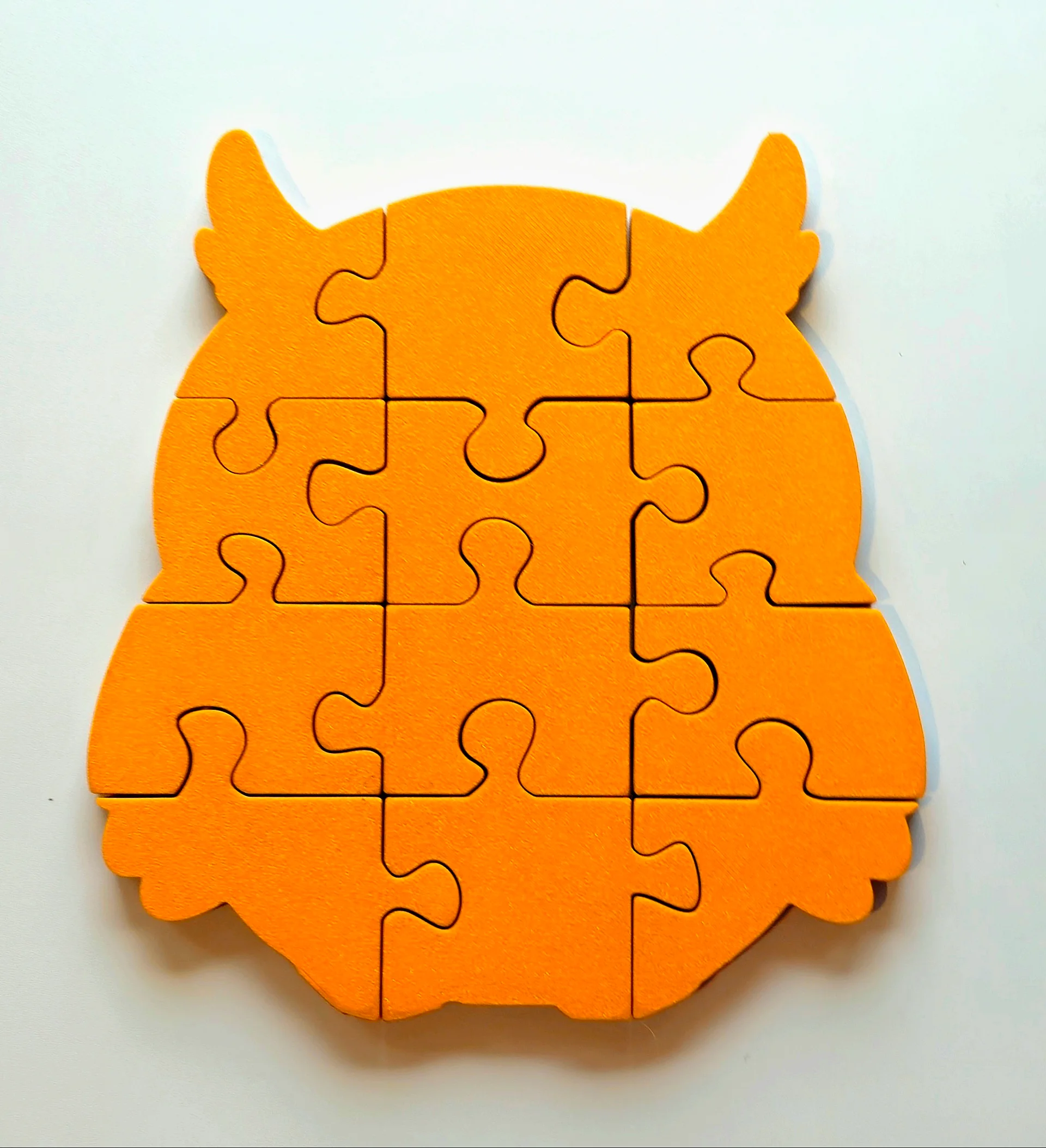 Owl 3D Printed Jigsaw Puzzle – A Clever Challenge in Every Piece! product image (3)