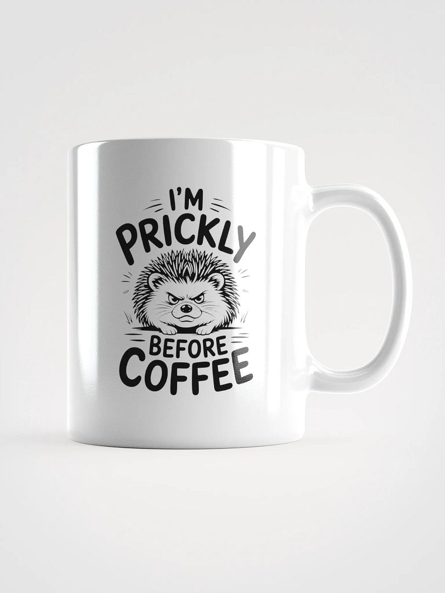 I'm Prickly Before Coffee Mug | Funny Hedgehog Mug product image (1)