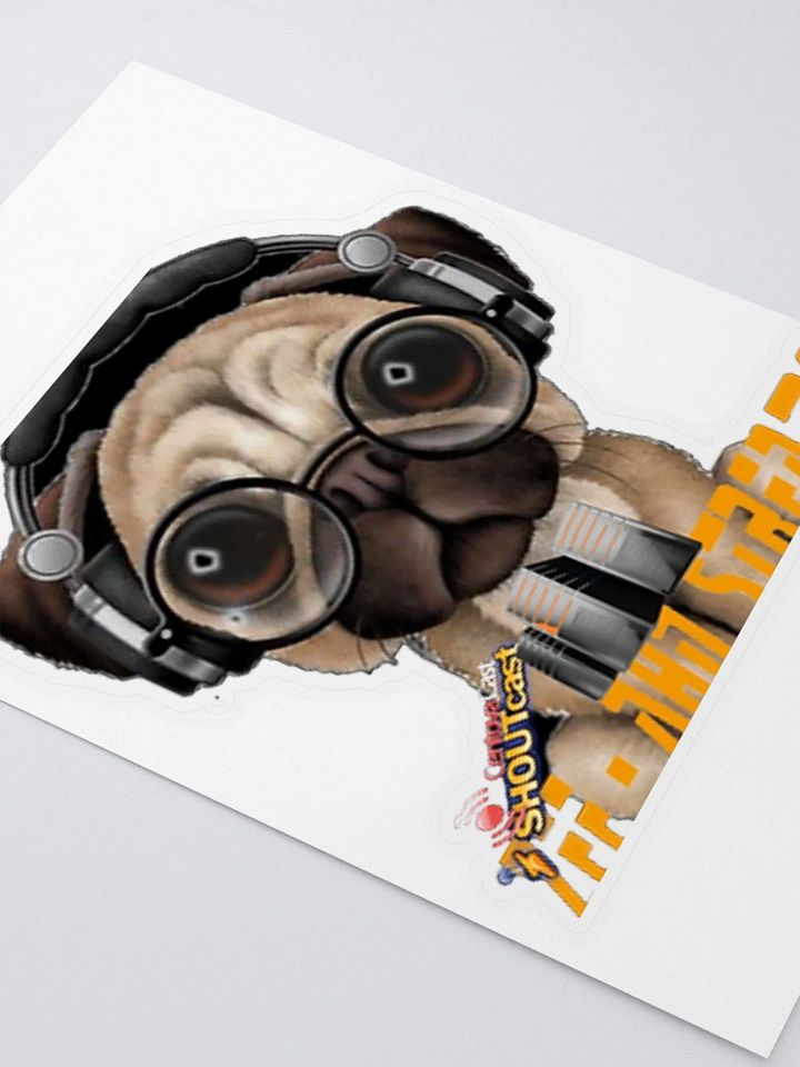 ZEE - KISS CUT DJ Barnie Sticker product image (2)