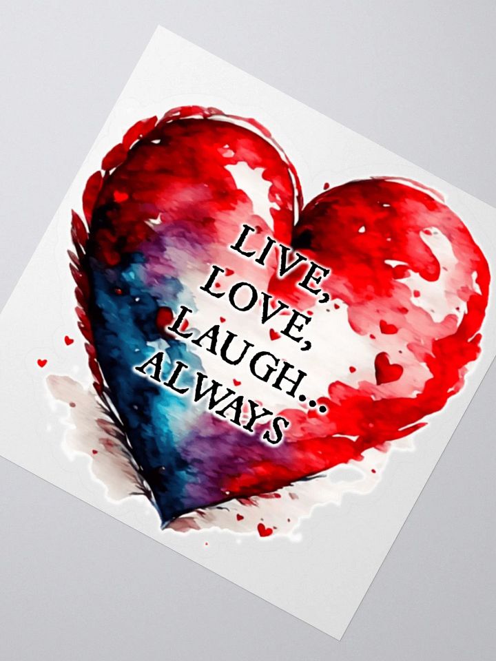 Live , Love , Laugh Sticker product image (2)