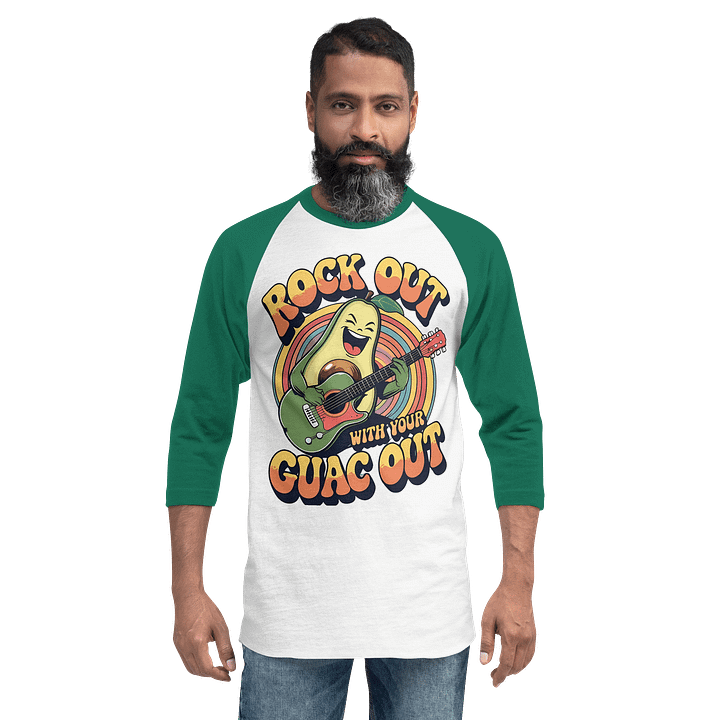 Rockin' Guac Raglan Tee product image (2)