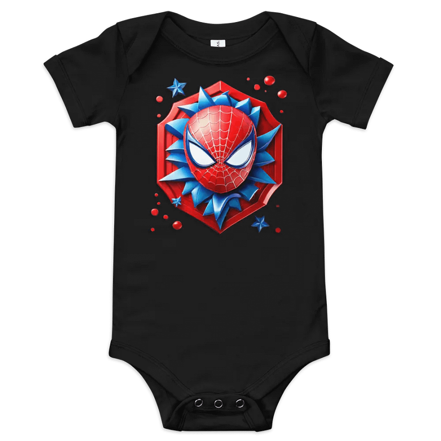 BABY SPIDERMAN SHORT SLEEVE ONE PIECE product image (4)