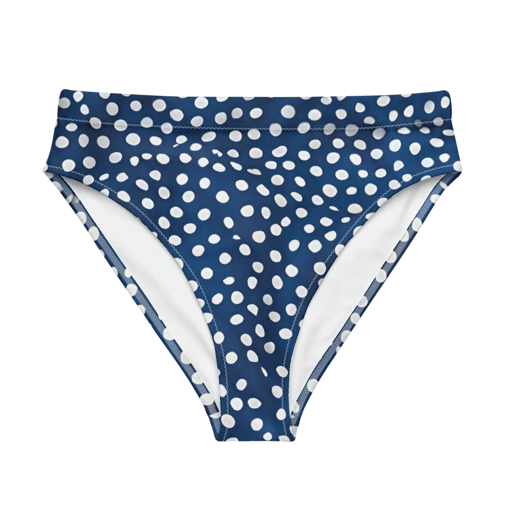 EcoChic Print High Waist Bikini Bottoms product image (1)