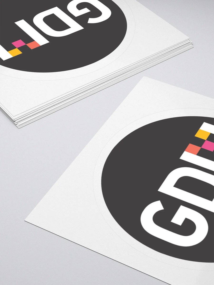 Pixelated GDM Logo Stickers product image (4)