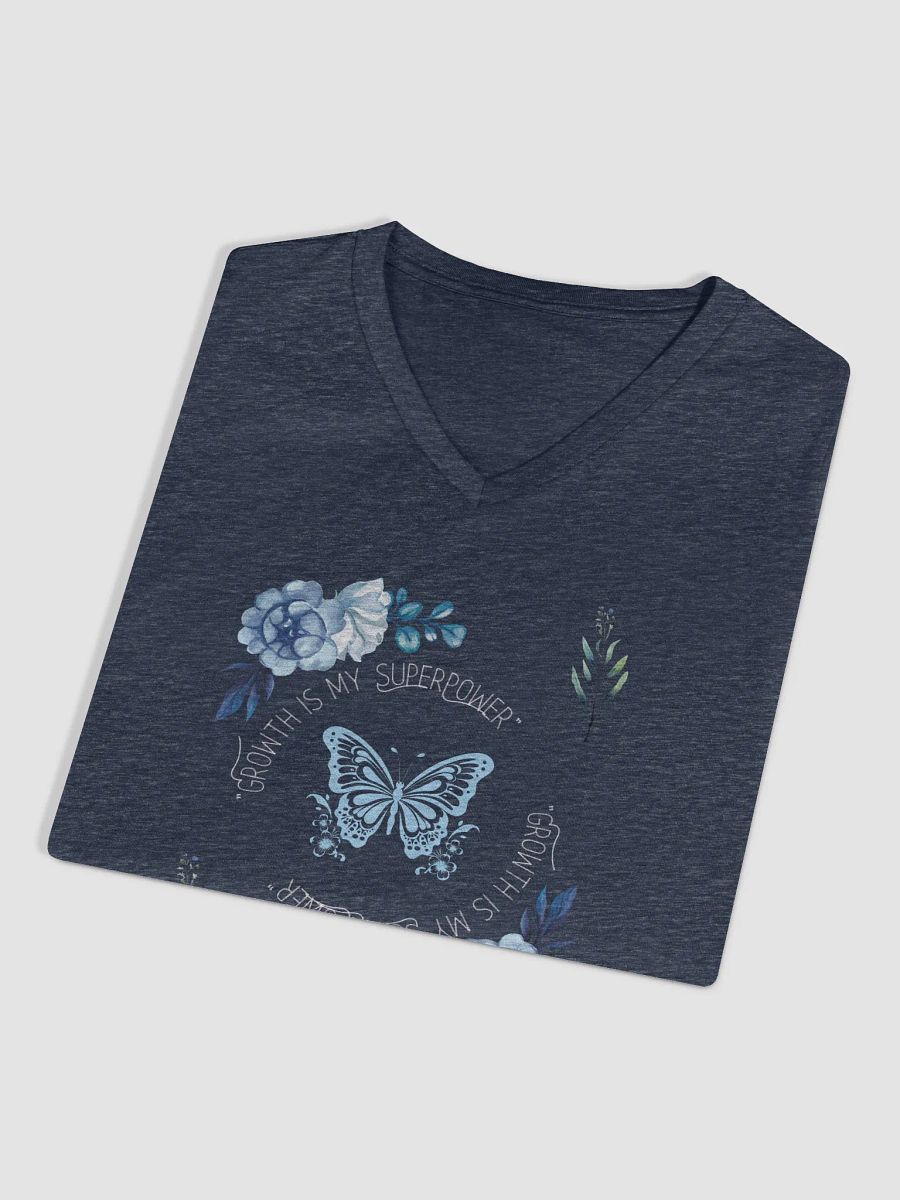 My Growth Is My Superpower V-Neck Tee product image (33)
